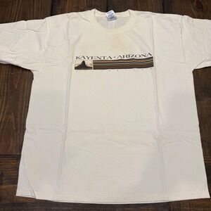 Gildan Kayenta Arizona El Capitan‎ Graphic T-Shirt Mens XL White Cotton Tee